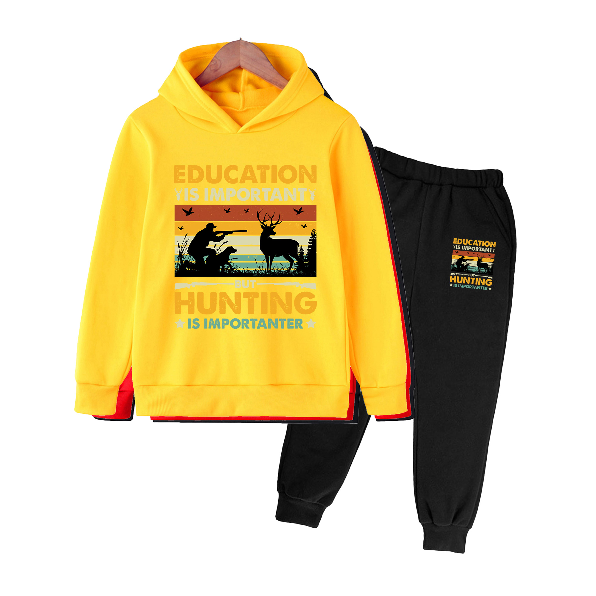 Kids Hoodie & Sweatpants Set,  - Hunting Outdoor Boys ulasan dan harga