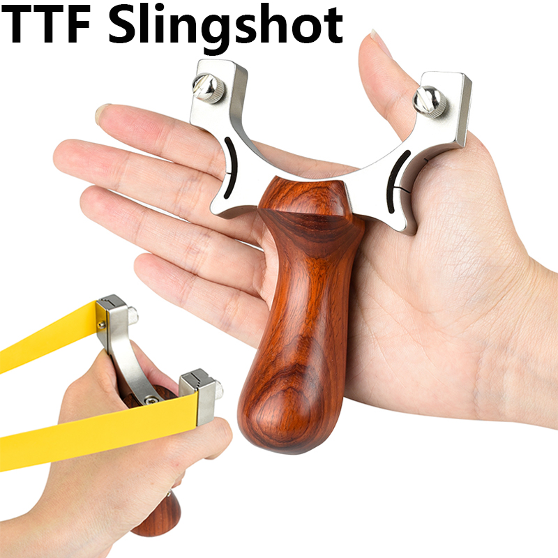 TTF Slingshot 304 Stainless St - Outdoor Hunting Launcher ulasan dan harga