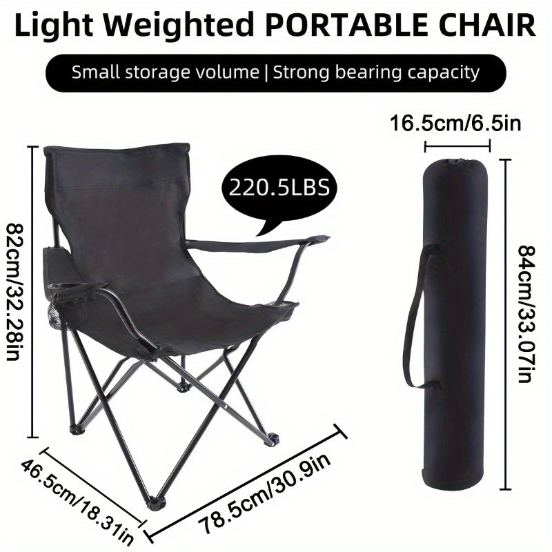 Portable Camping Chair, Lightw - Outdoor Hunting Chair ulasan dan harga