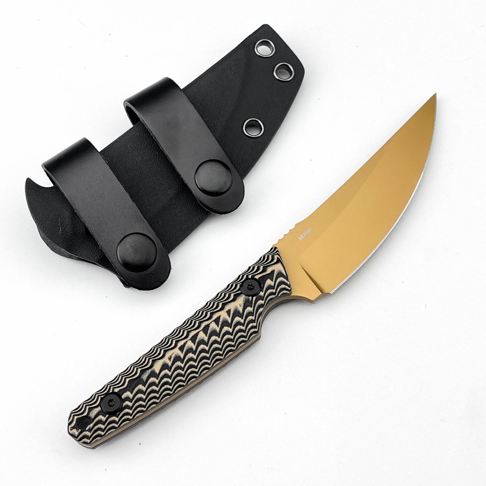 Premium M390 Fixed Blade Knife - Knife Hunting Fixed Blade ulasan dan harga