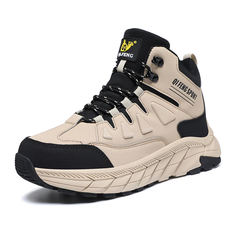 Large Size 48 Leather Hiking B - Outdoor Hunting Boots For Men ulasan dan harga