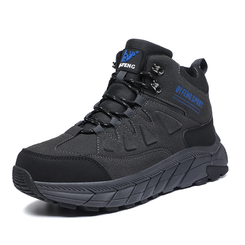 Large Size 48 Leather Hiking B - Outdoor Hunting Boots For Men ulasan dan harga