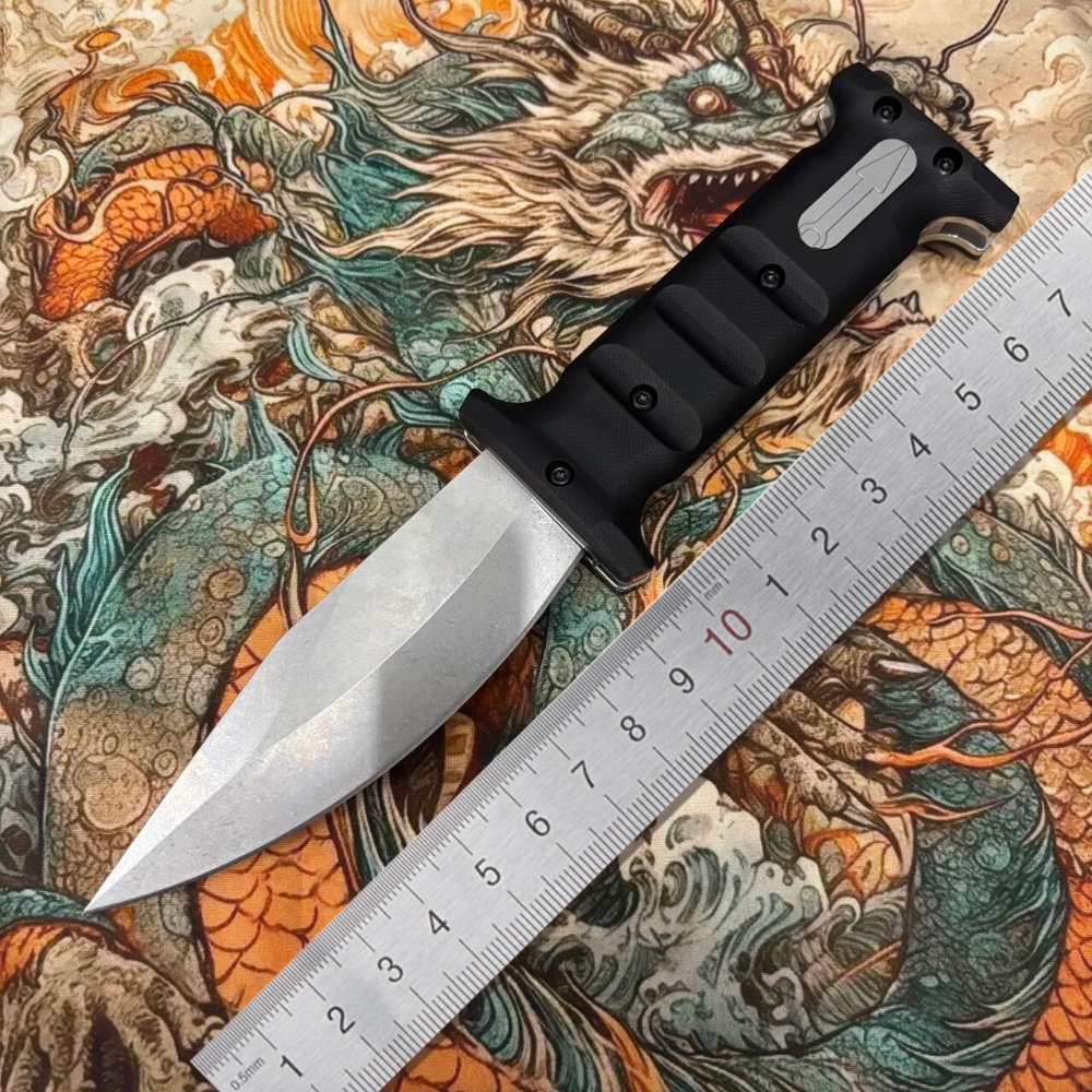 Bok Outdoor Camping Straight K - Knife Hunting Fixed Blade ulasan dan harga