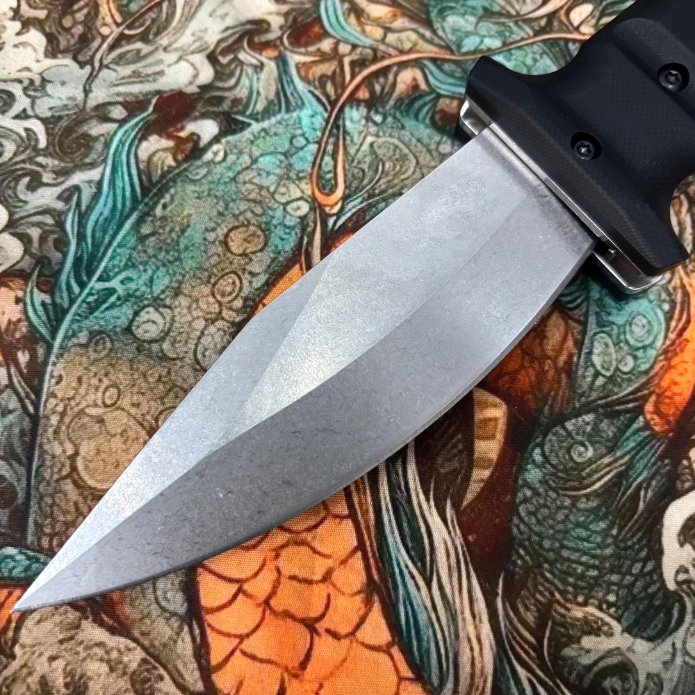 Bok Outdoor Camping Straight K - Knife Hunting Fixed Blade ulasan dan harga
