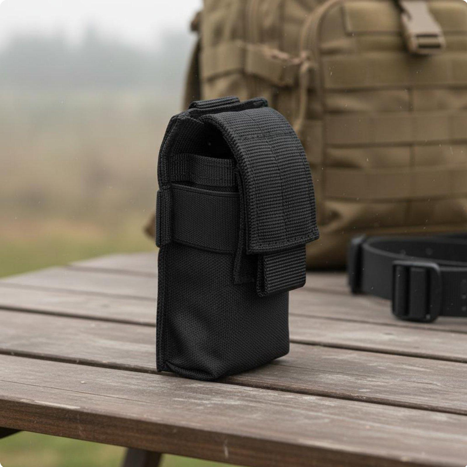 Nylon Outdoor Waist Pouch Tool - Outdoor Hunting Vest ulasan dan harga