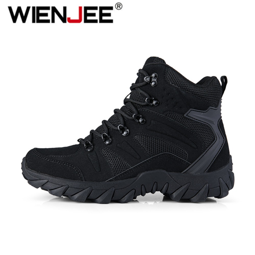 Upgraded Tactics Combat Traini - Outdoor Hunting Boots For Men ulasan dan harga