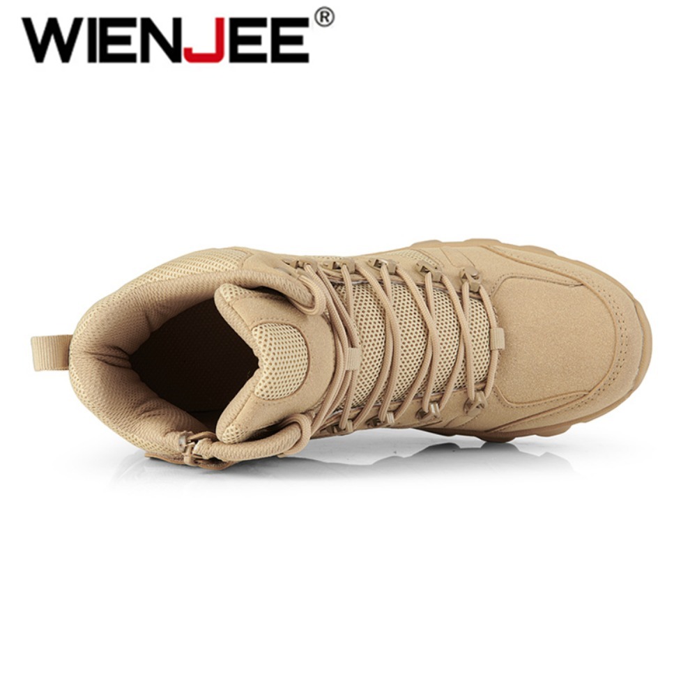 Upgraded Tactics Combat Traini - Outdoor Hunting Boots For Men ulasan dan harga