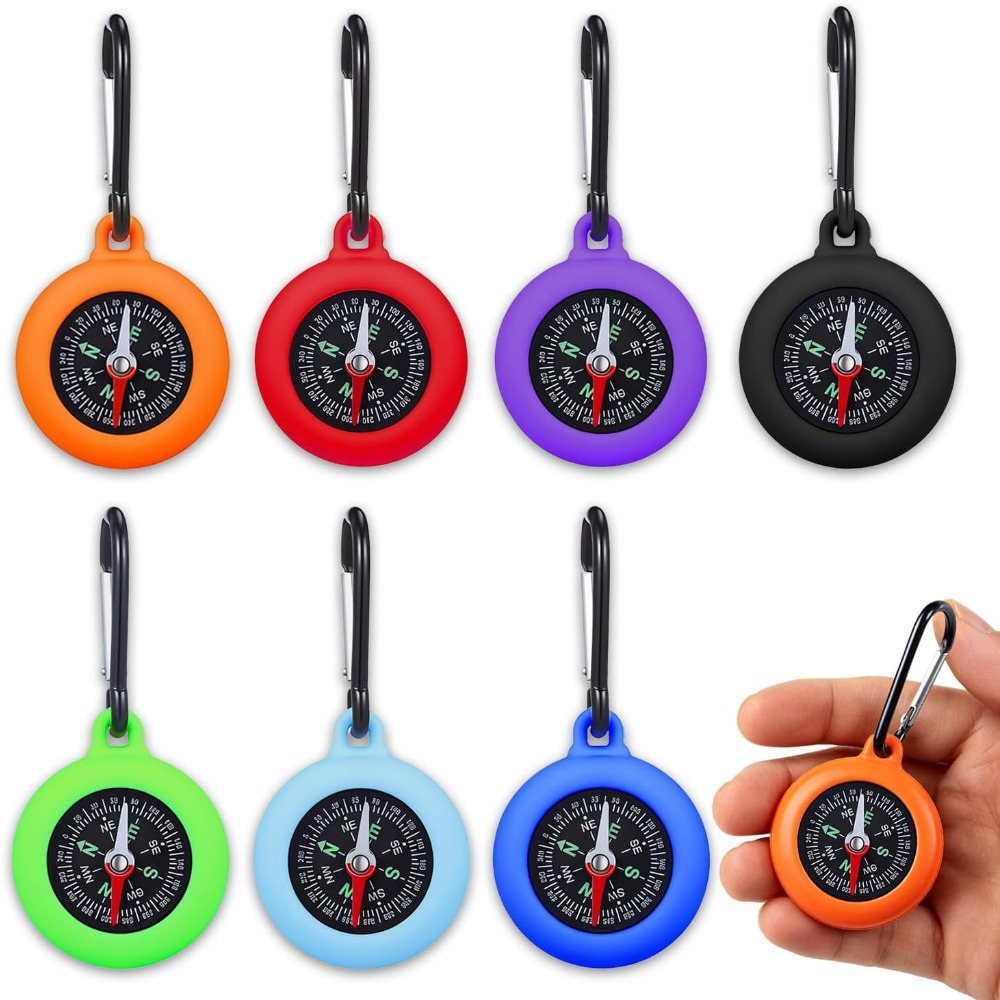 5-20 PCS Mini Compass Keychain - Outdoor Hunting Events ulasan dan harga