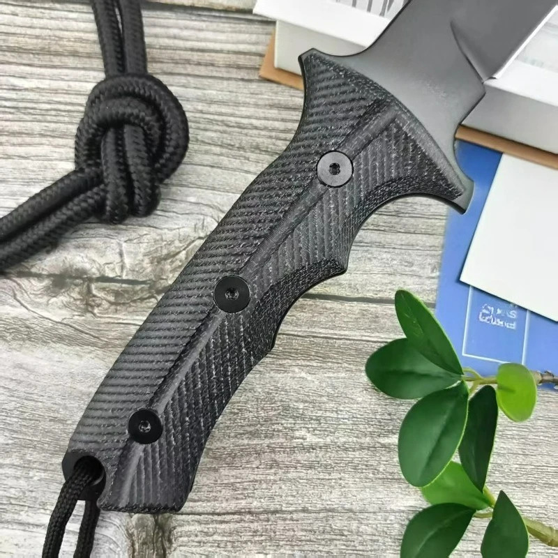 High Hardness Outdoor Survival - Knife Hunting Fixed Blade ulasan dan harga