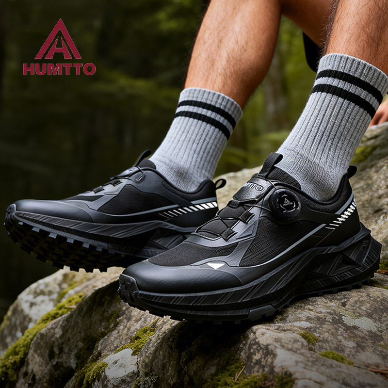 HUMTTO Hiking Shoes Men casual - Outdoor Hunting Boots For Men ulasan dan harga