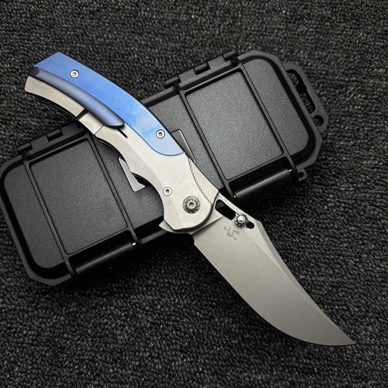 LEMIFSHE F05 RattleSnake titan - Knife Hunting Fixed Blade ulasan dan harga