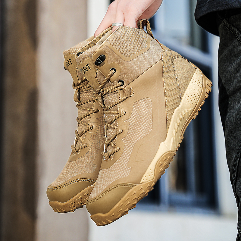 Men New Tactical Boots Outdoor - Hunting Outdoors ulasan dan harga